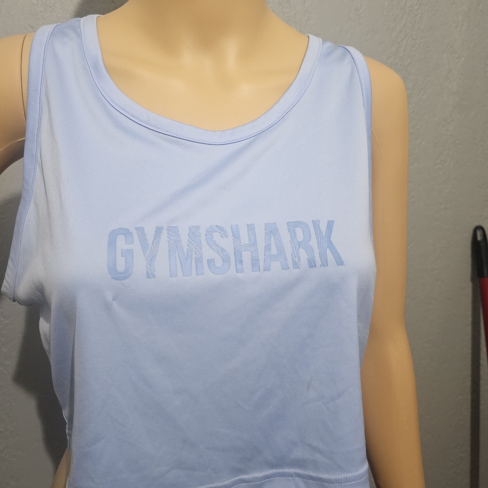 Gymshark Light Blue Tank Top